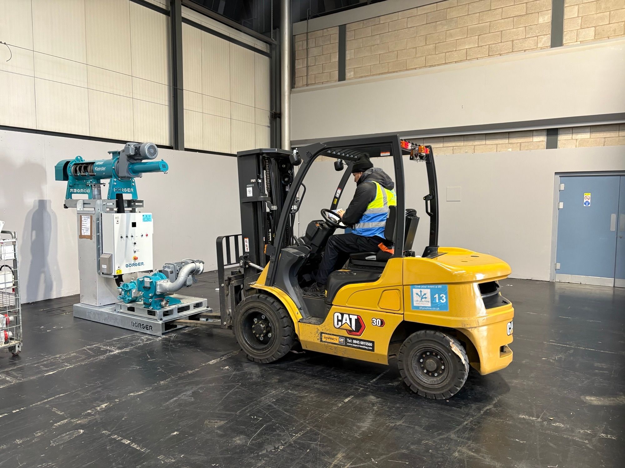 Forklift Unloading & Reloading