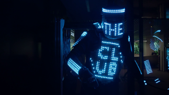 Tron Pixel Robot