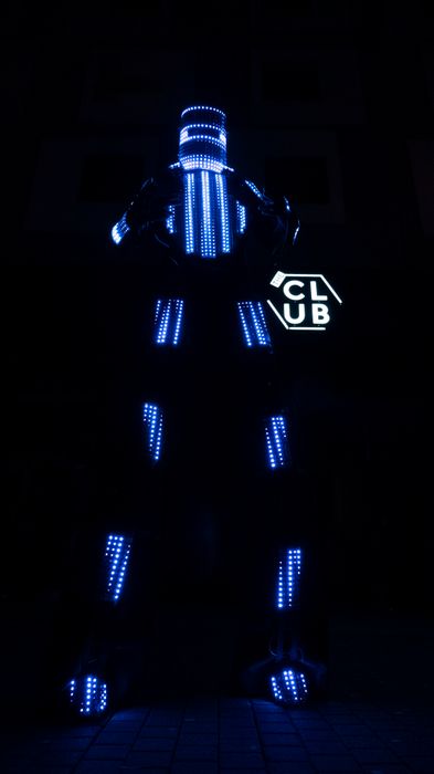 Tron Pixel Robot