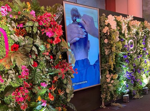 Sustainable Flower Faux Walls and Enchanted Trees