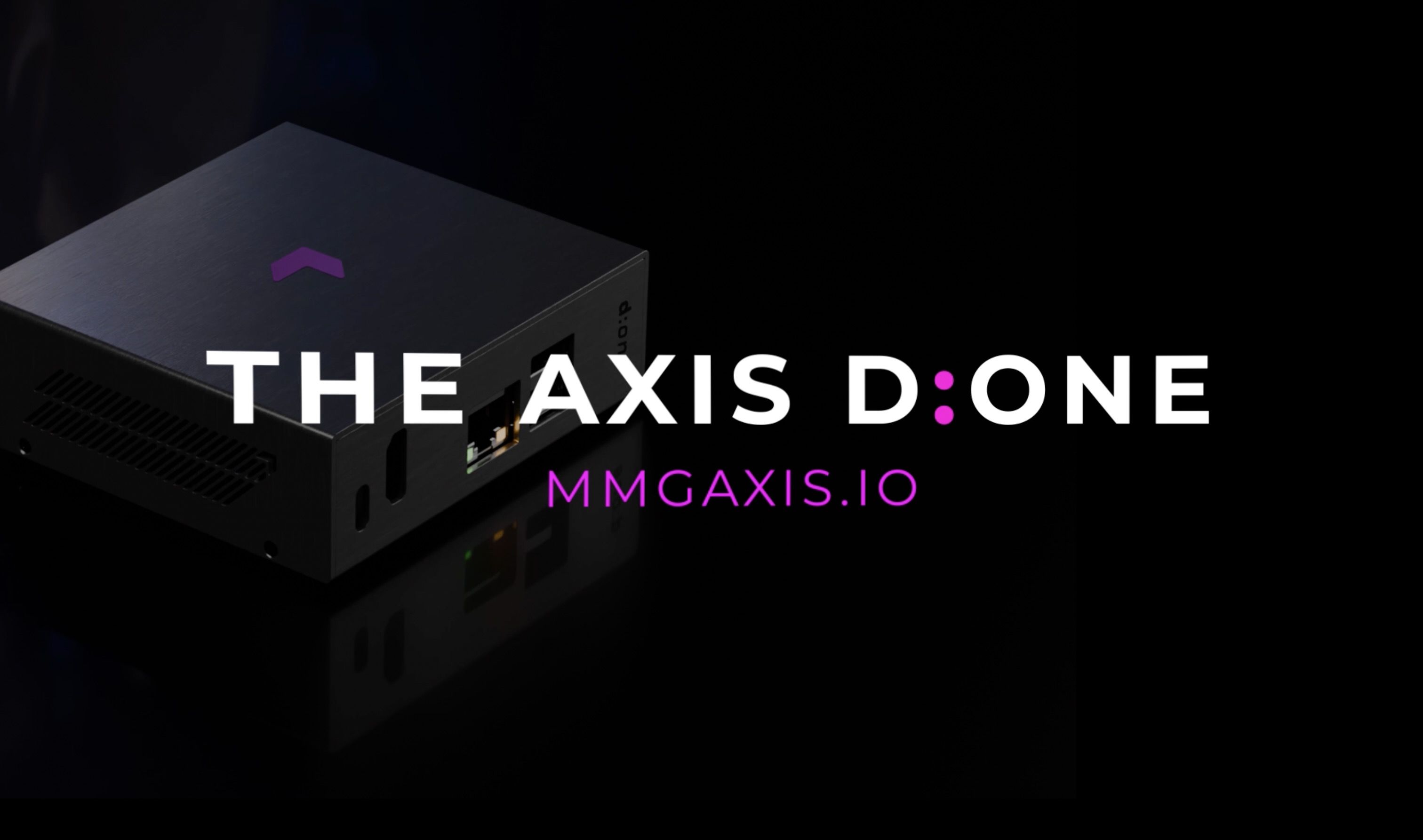 MMG D:one - NDI to HDMI Decoder