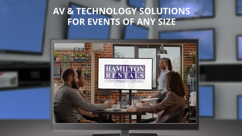 AV and Technology Rental Services from Hamilton Rentals