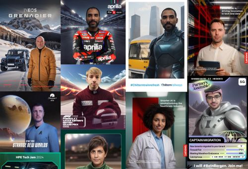 AI Photo Booth : Custom AI Image crafting service for brand experience campaigns