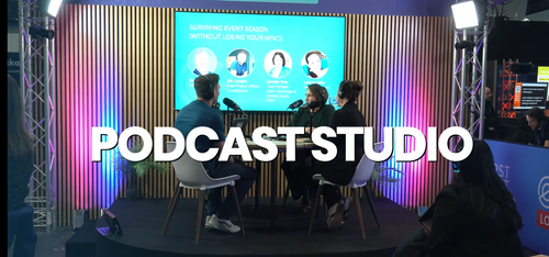 Podcast Studio at International Confex