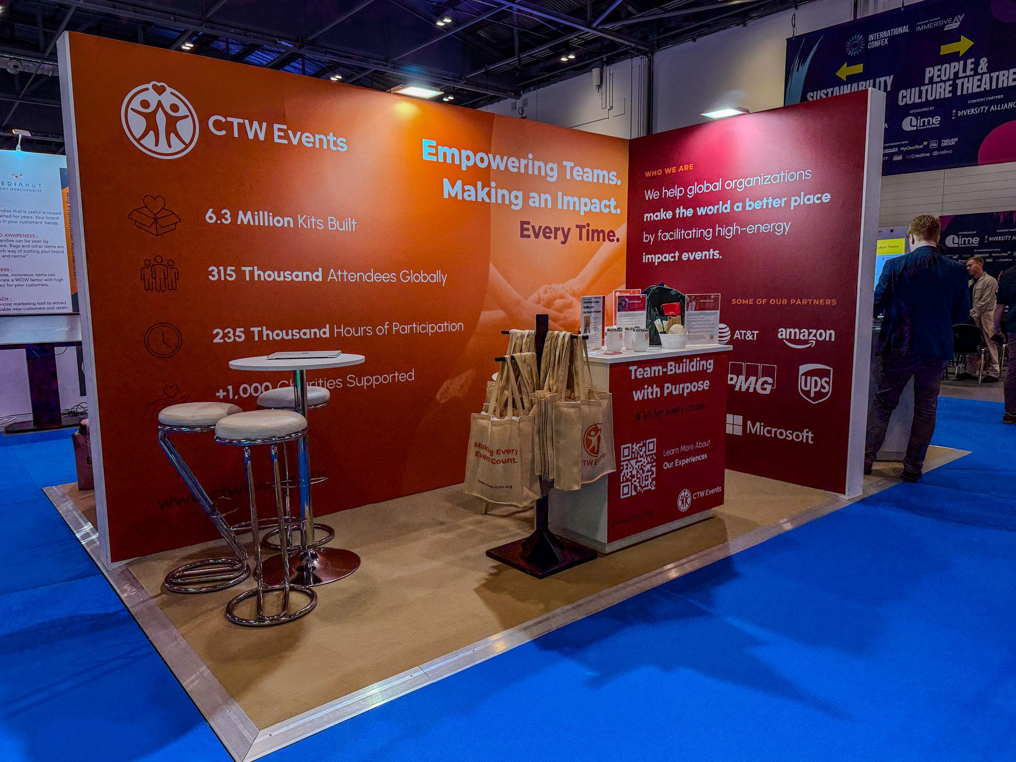 CTW Events Team Building with purpose Events International confex