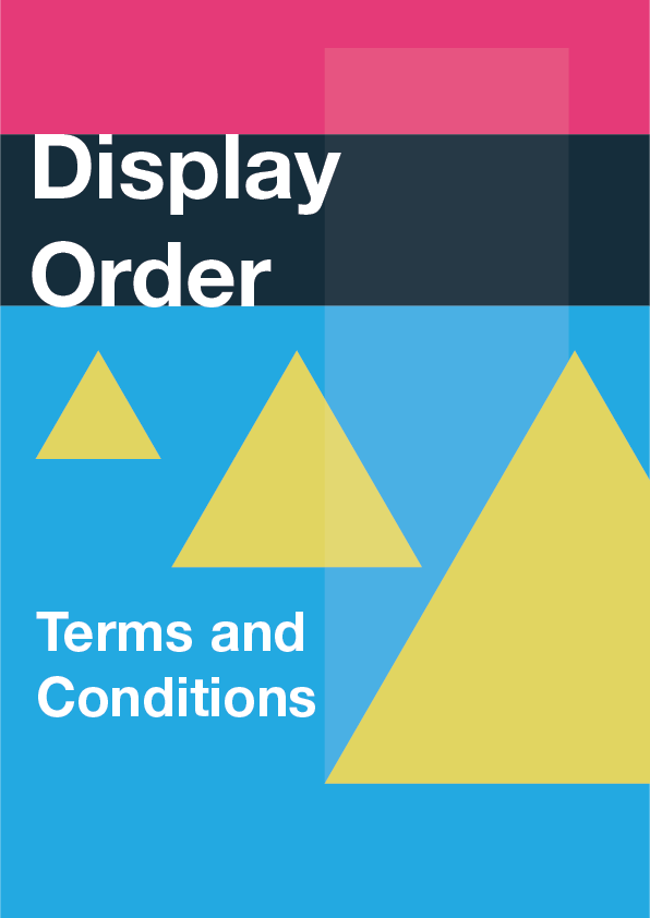 display orders