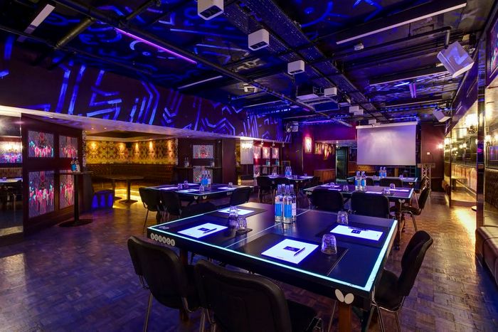 Corporate event spaces at Bounce Farringdon