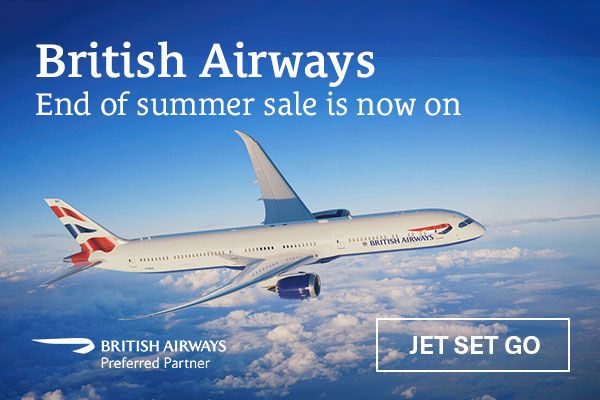 EFR Travel Announces the BA Sale is Now On!