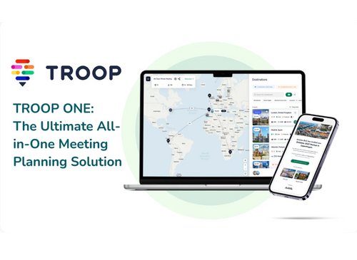 TROOP Introduces TROOP ONE, The Ultimate All-in-One Meeting Planning Solution