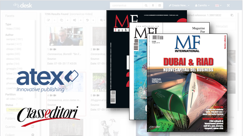 Class Editori chooses Atex Desk for their magazines