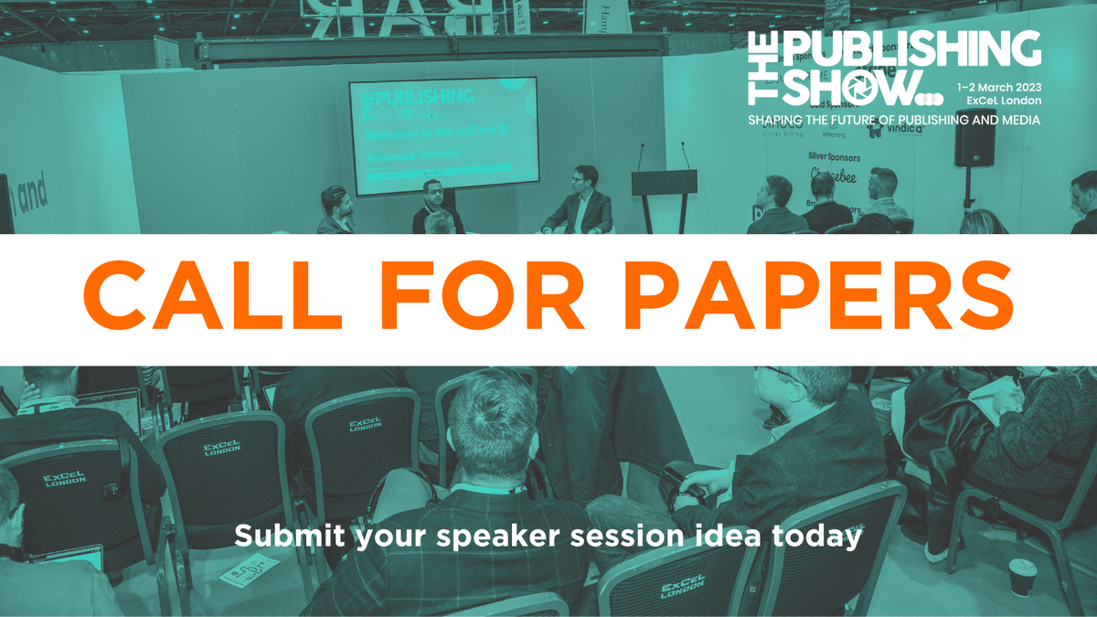 The Publishing Show launches call for papers