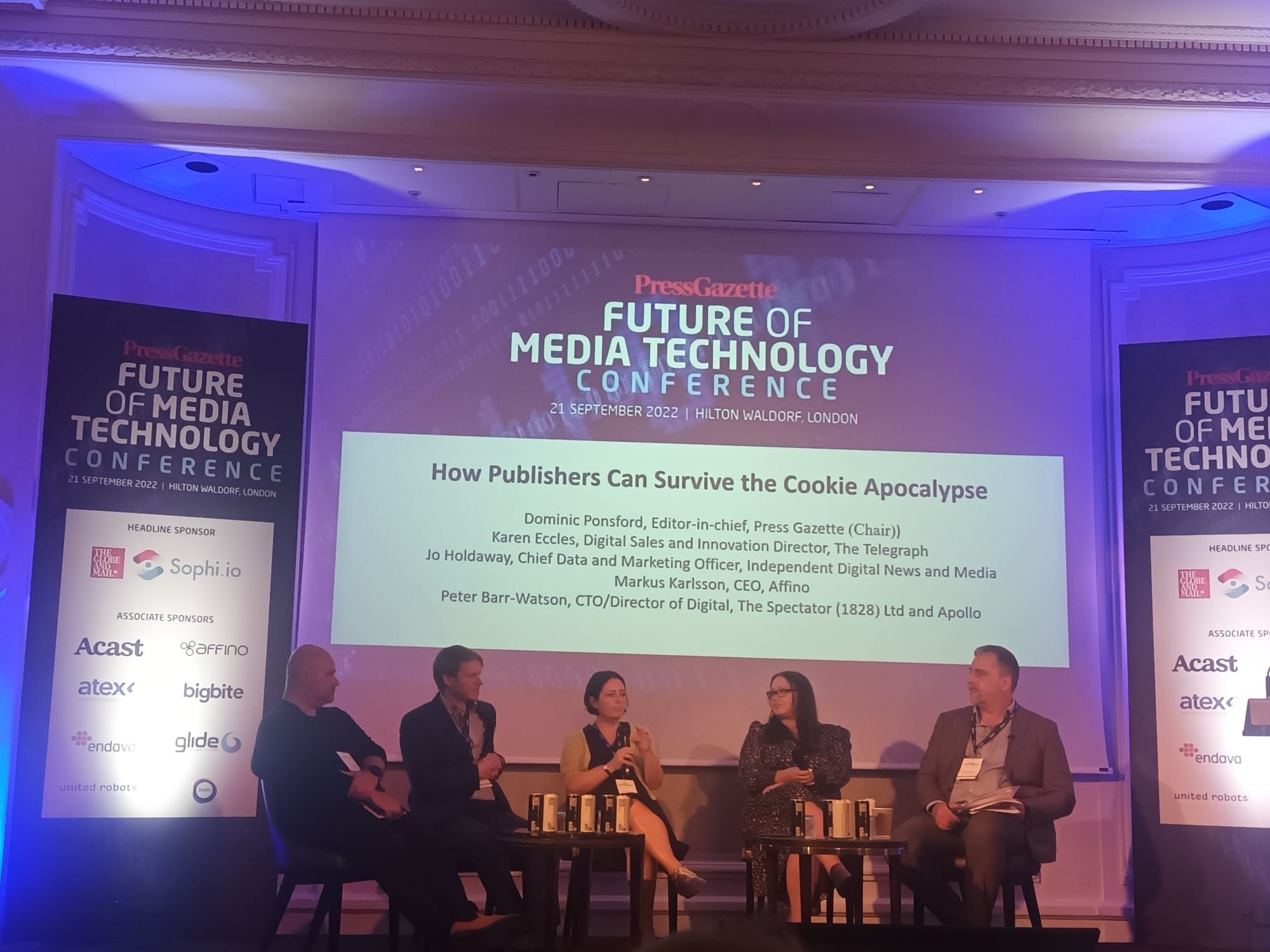 The Publishing Show team attends The Future of Media Technology Conference