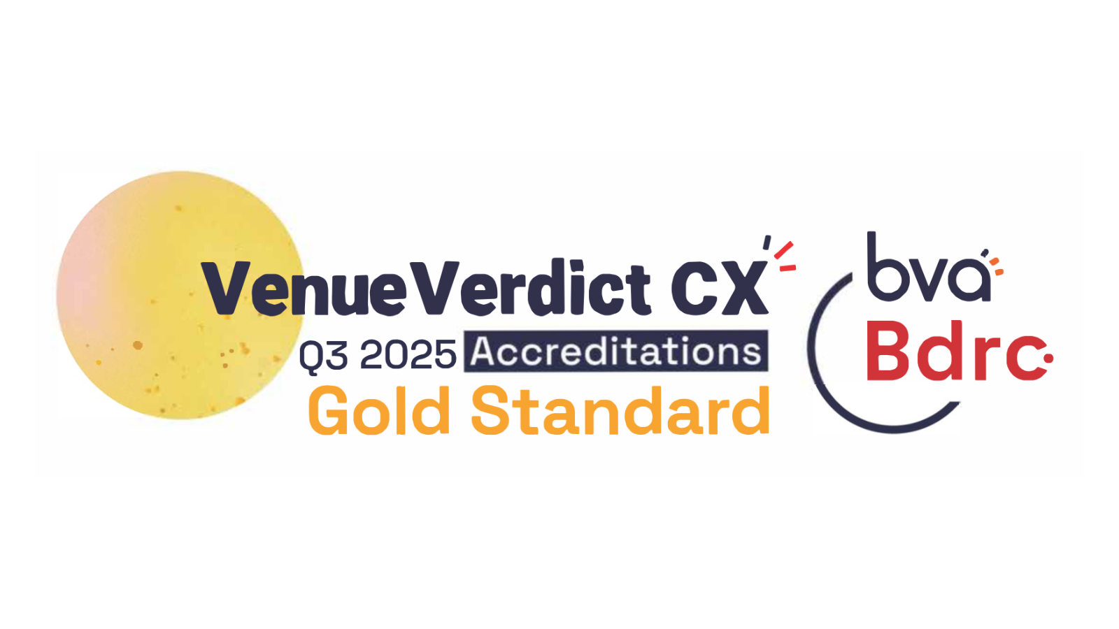 UVB Awarded Gold Standard Q3 2025 by VenueVerdict