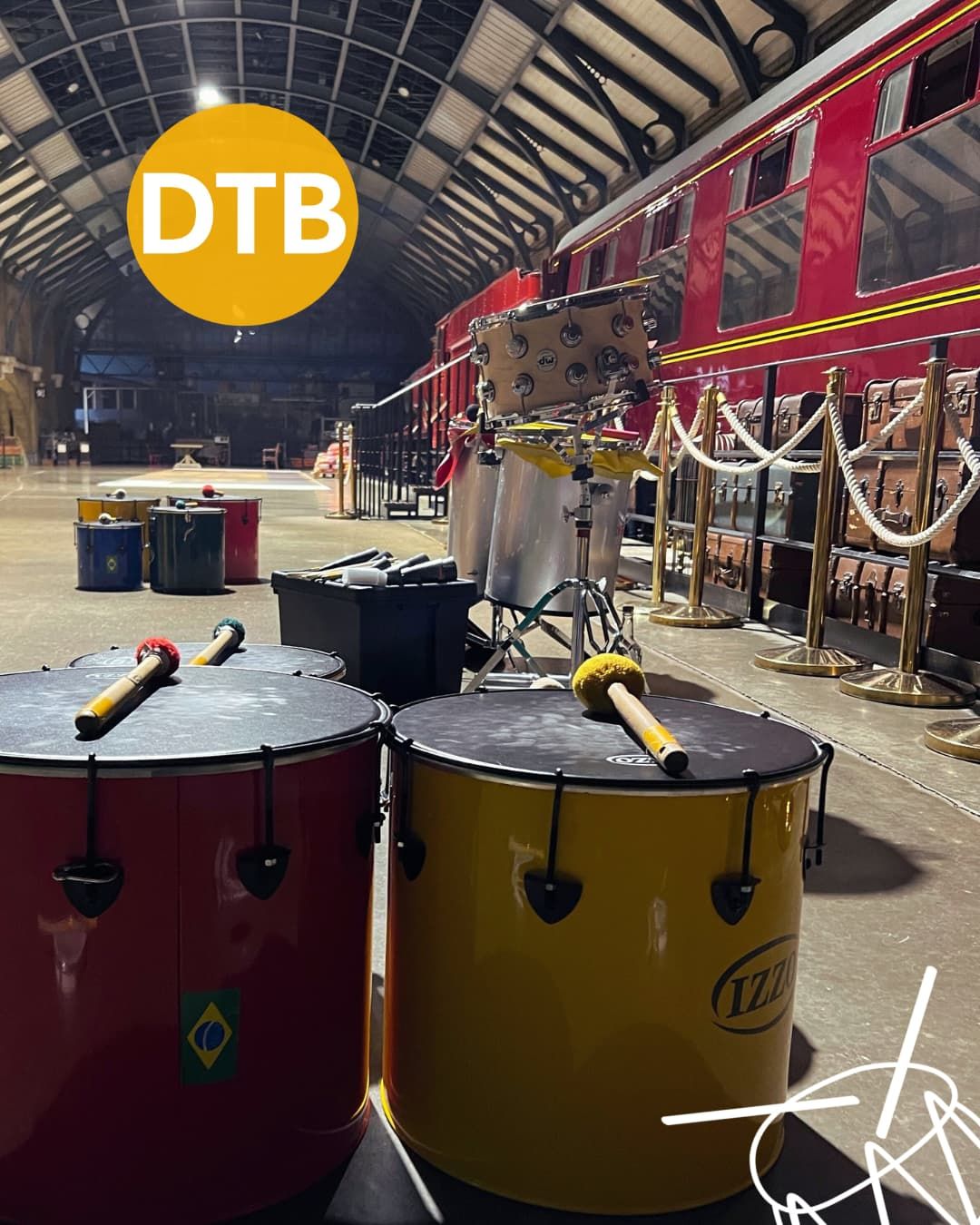 NEWS FLASH: Drumming with Harry Potter?