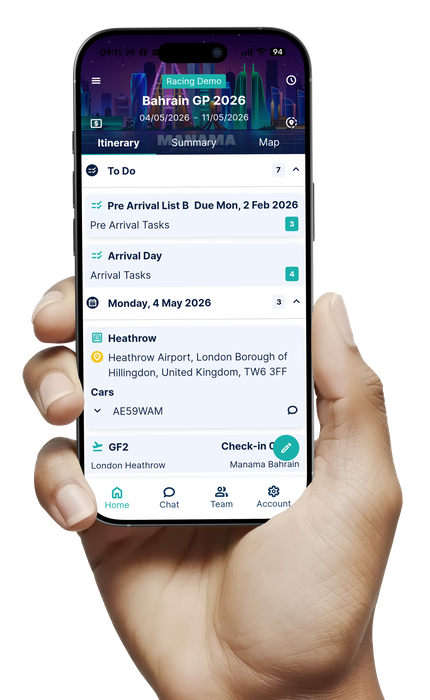 EventR Team App