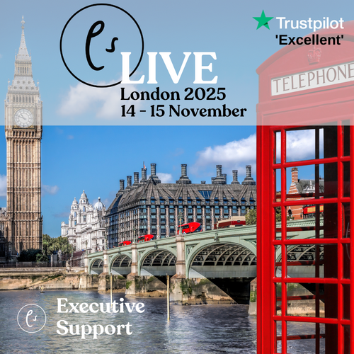 Executive Support LIVE London 14-15 November 2025