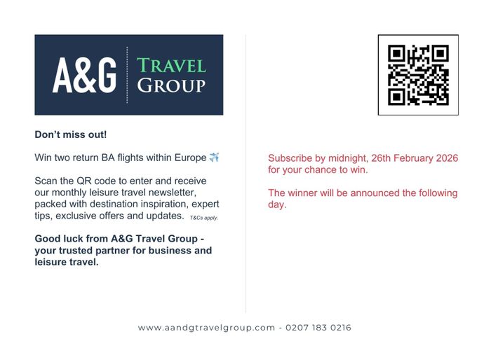 FREE BA return flight competition