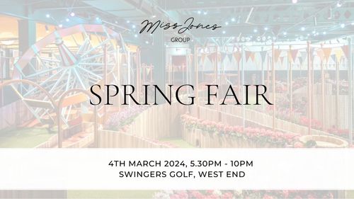 The Miss Jones Spring Fair 2024!