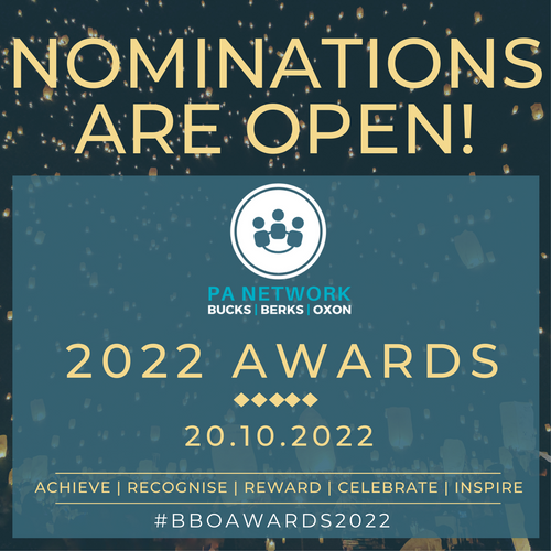 BBO PA Network Awards | Do you know a brilliant Executive Assistant, Personal Assistant, Assistant Of The Future, Office Manager or Virtual Assistant?