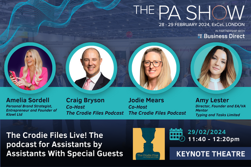 The Crodie Files Podcast LIVE at The PA Show