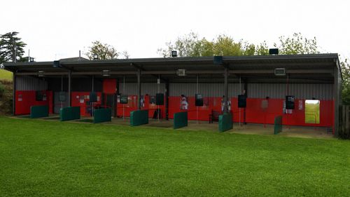 Wideshot of the driving range