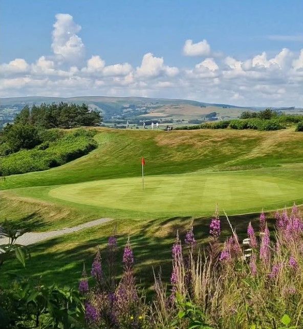 The view from the second green