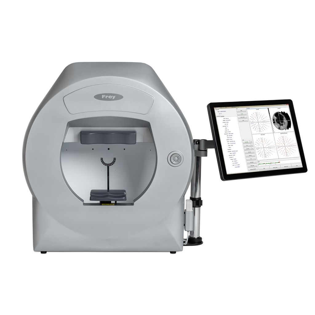 Grafton Optical are excited to announce the launch of the AP-300 Visual Fields Analyser from Frey; an advanced platform with patient-centred functionality, combining the latest in Kinetic and Static Perimetry.