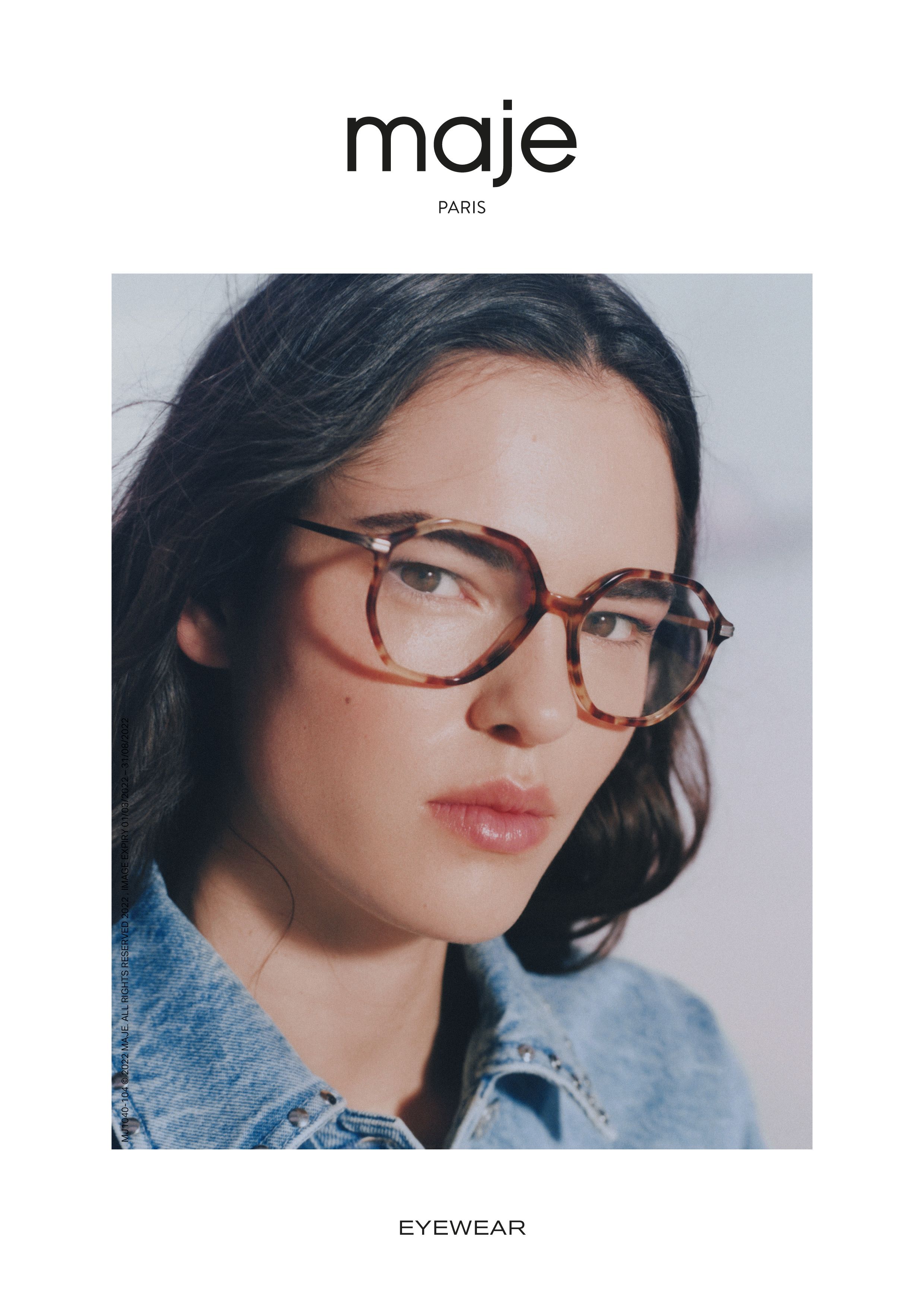Maje SS22 optical collection