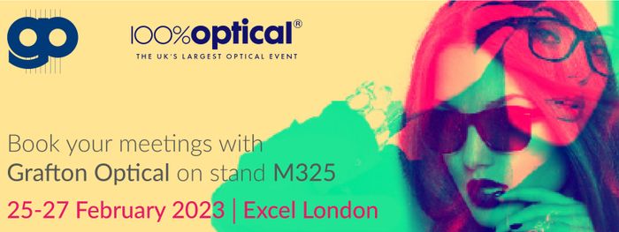 New product launches announced │Meeting bookings now live │ 100% Optical 2023