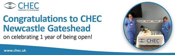 CHEC Newcastle Gateshead celebrates 1 year since opening!