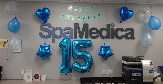 SpaMedica celebrates 15 years of industry innovation and unrivalled patient care
