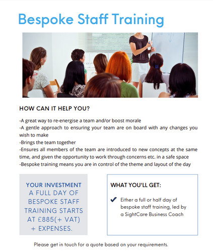 Bespoke Staff Training