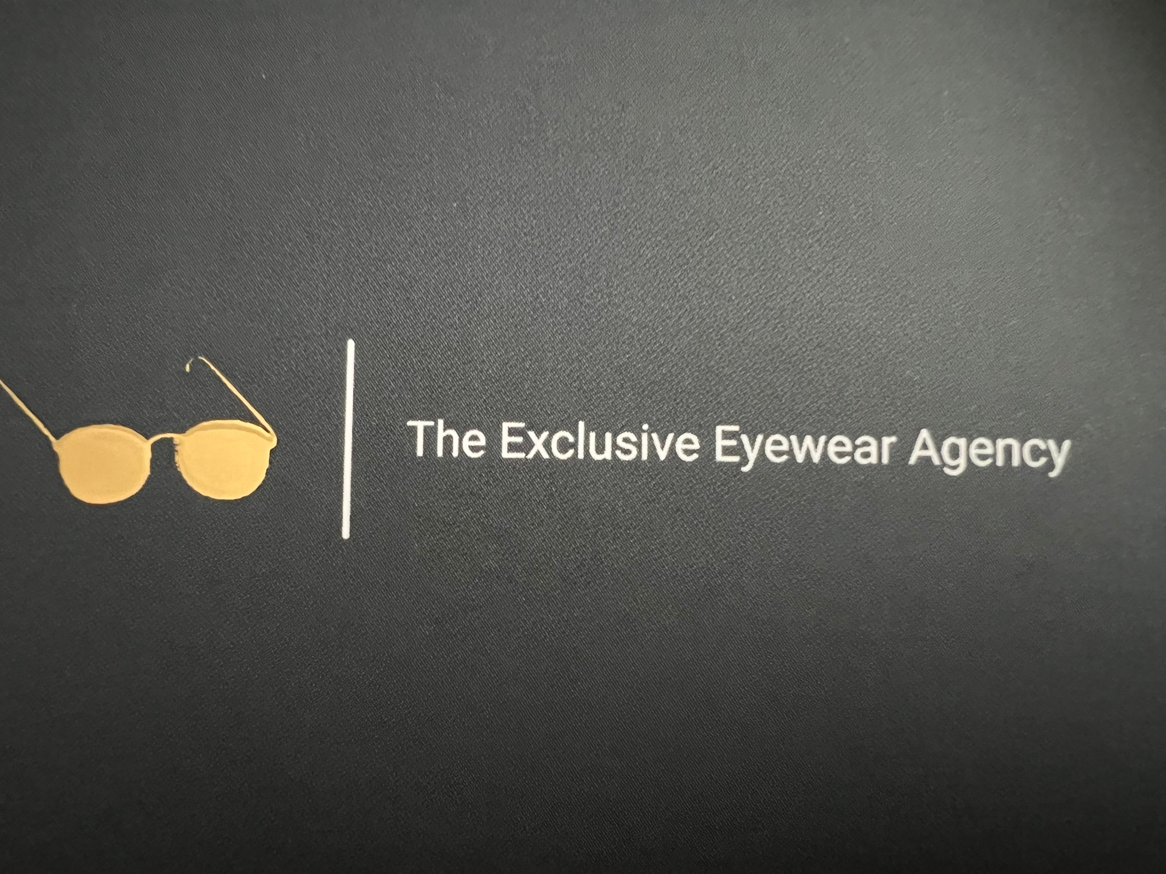 The exclusive eyewear agency