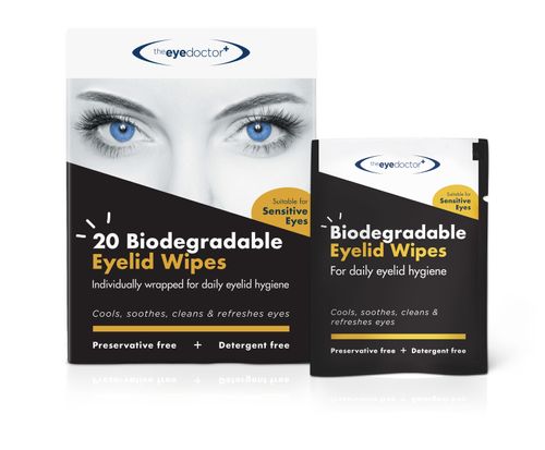 The Eye Doctor Biodegradable Eyelid Wipes