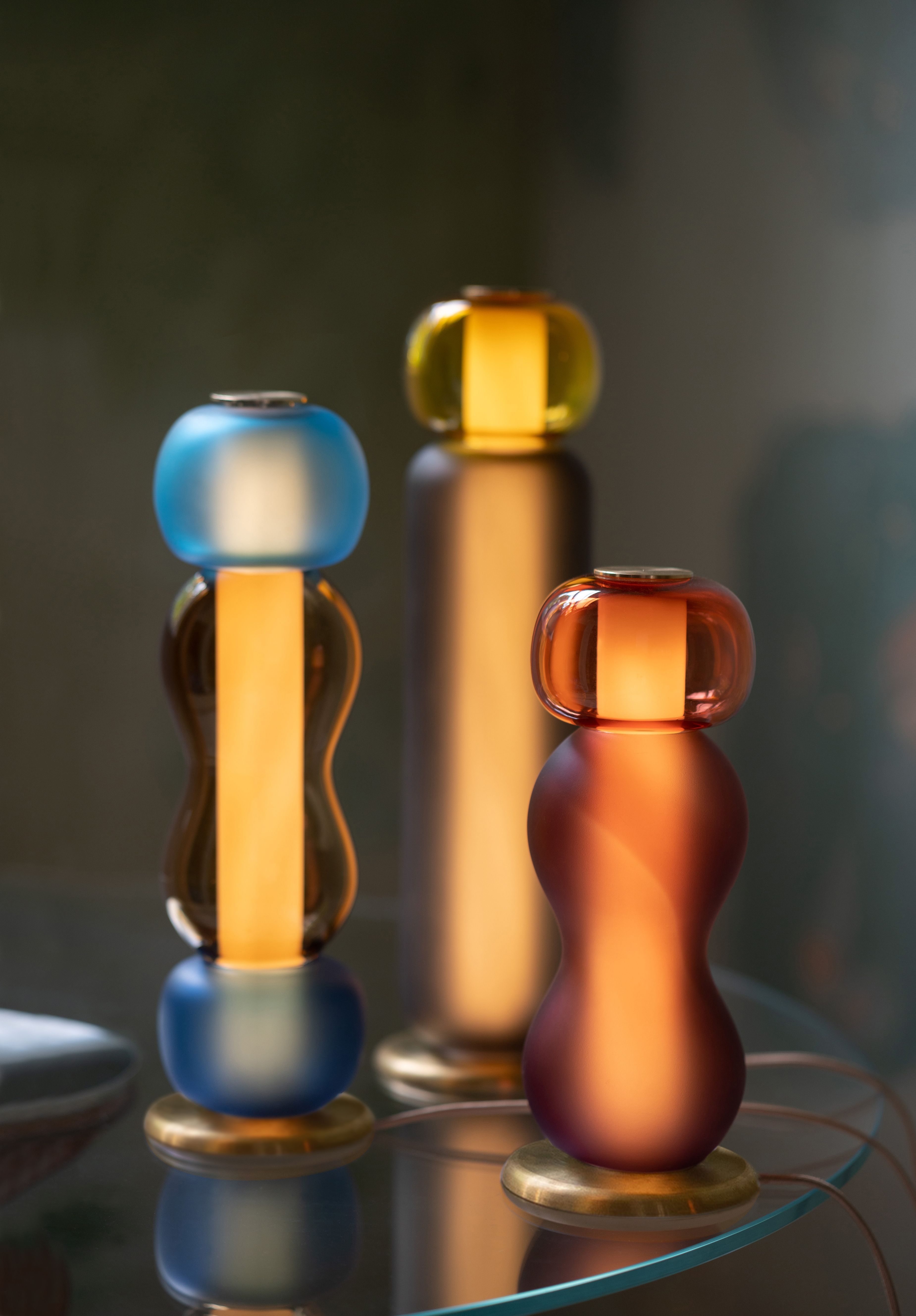 DRIFT, LUNAR & SURGE TABLE LAMPS