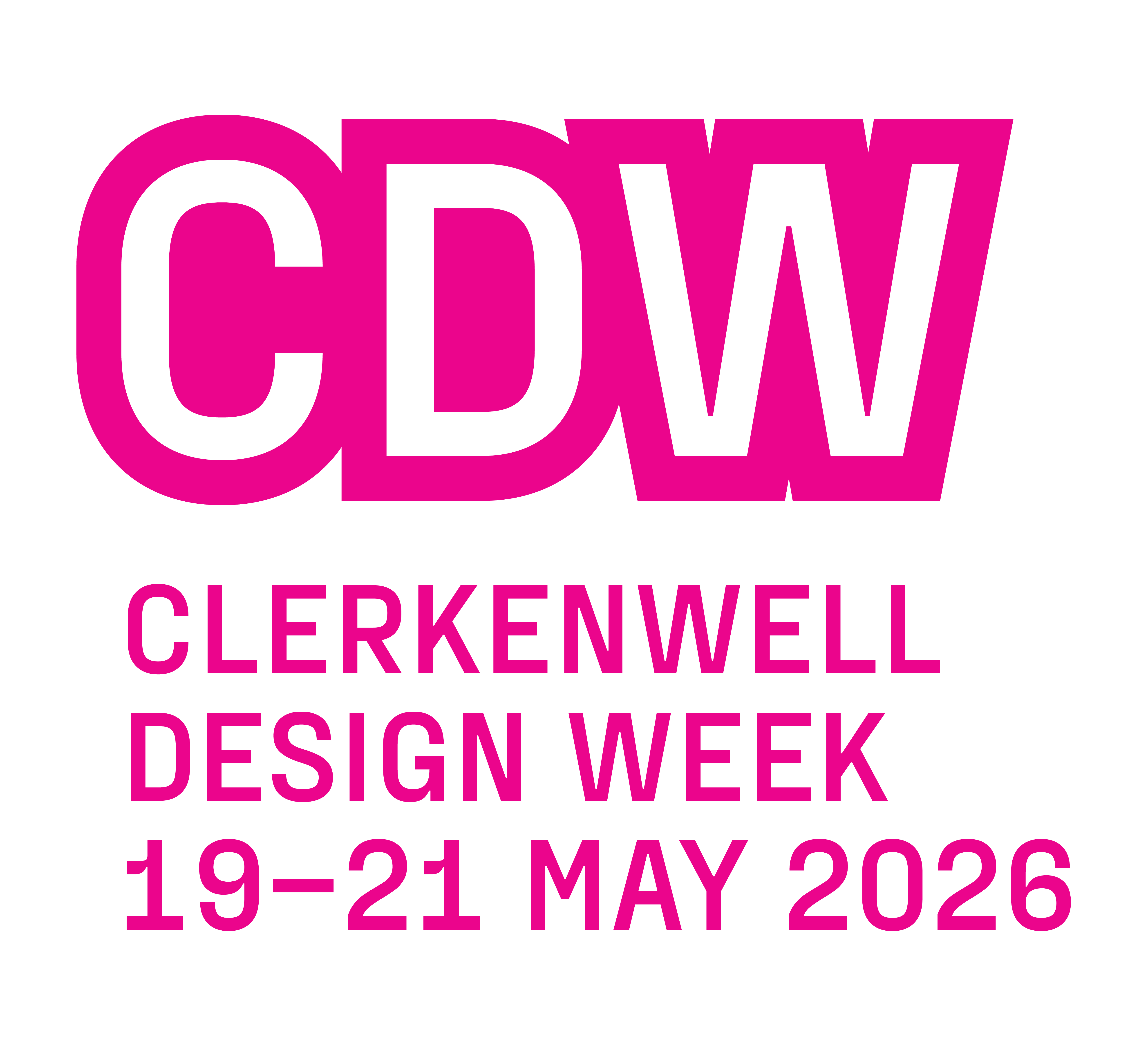 Clerkenwell Design Week 2023 logo