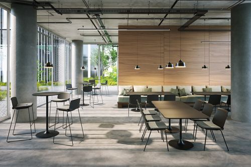 B_WAVE: The flexible chair for versatile work environments