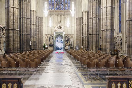 Casala chairs form backdrop to Charles III coronation