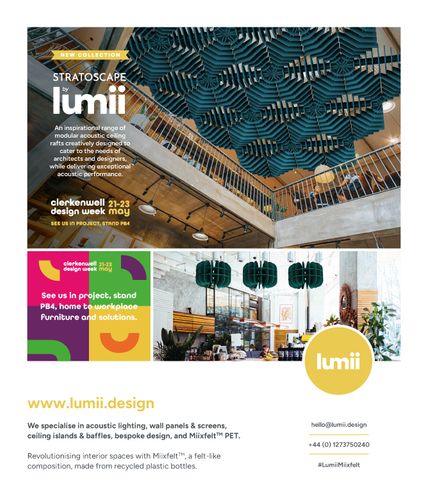 Lumii Design @ Clerkenwell design Week-OnOffice