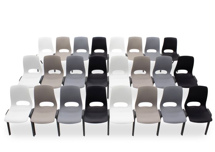 4U Simple-Stacking chairs