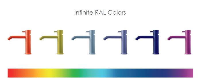 RAL colors, infinite choices...