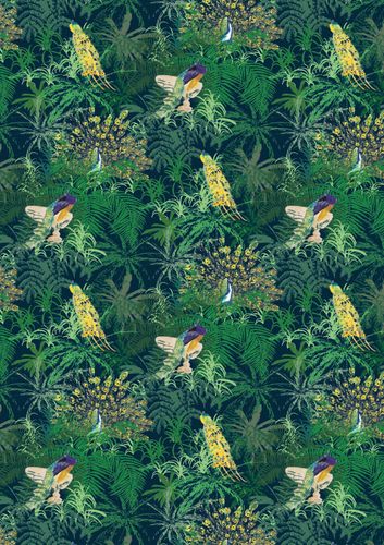 Paradise Night 52cm Width Wallpaper