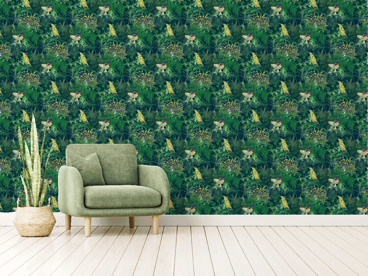 Paradise Night 52cm Width Wallpaper