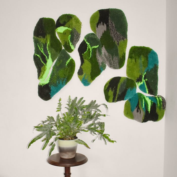 Faux moss Decor