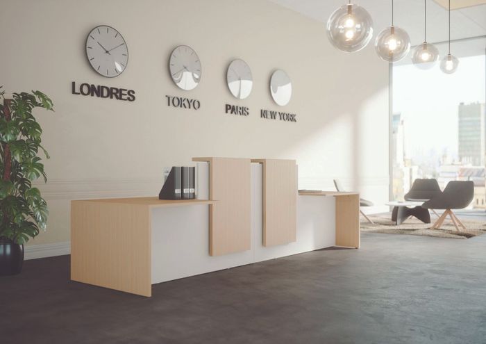 Reception Counters - Fifty-Fifty & Fifty-Full
