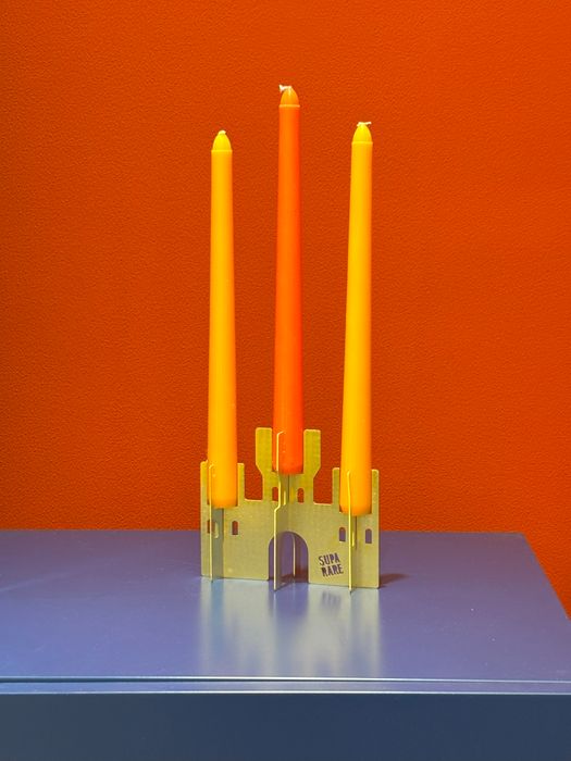 Castle Candle Holder Model B