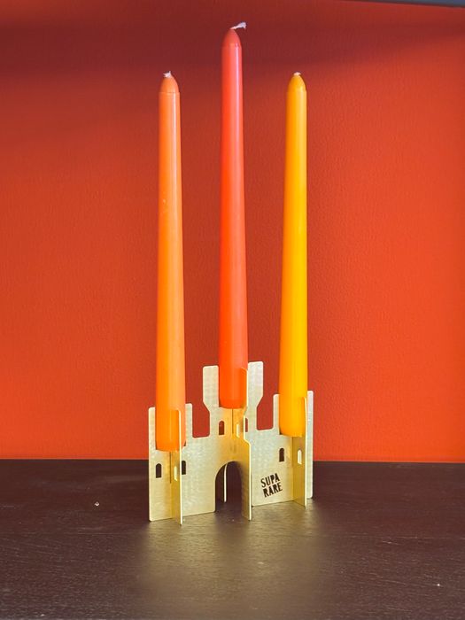 Castle Candle Holder Model B