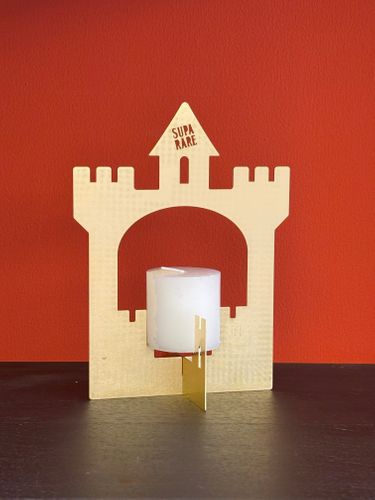 Castle Candle Holder Model E