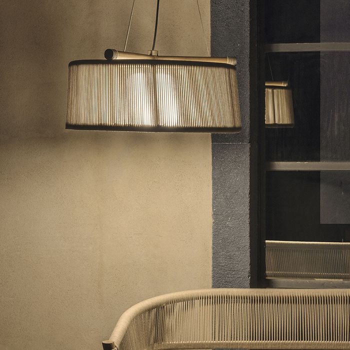 Kilt lamp, design Marcello Ziliani