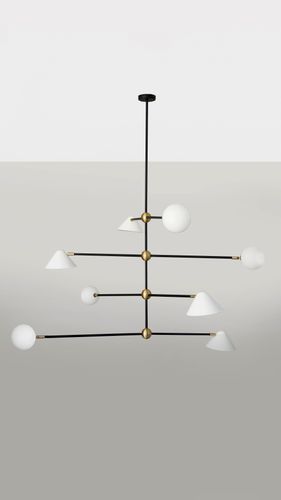 BALL AND SHADE – PENDANT LIGHT